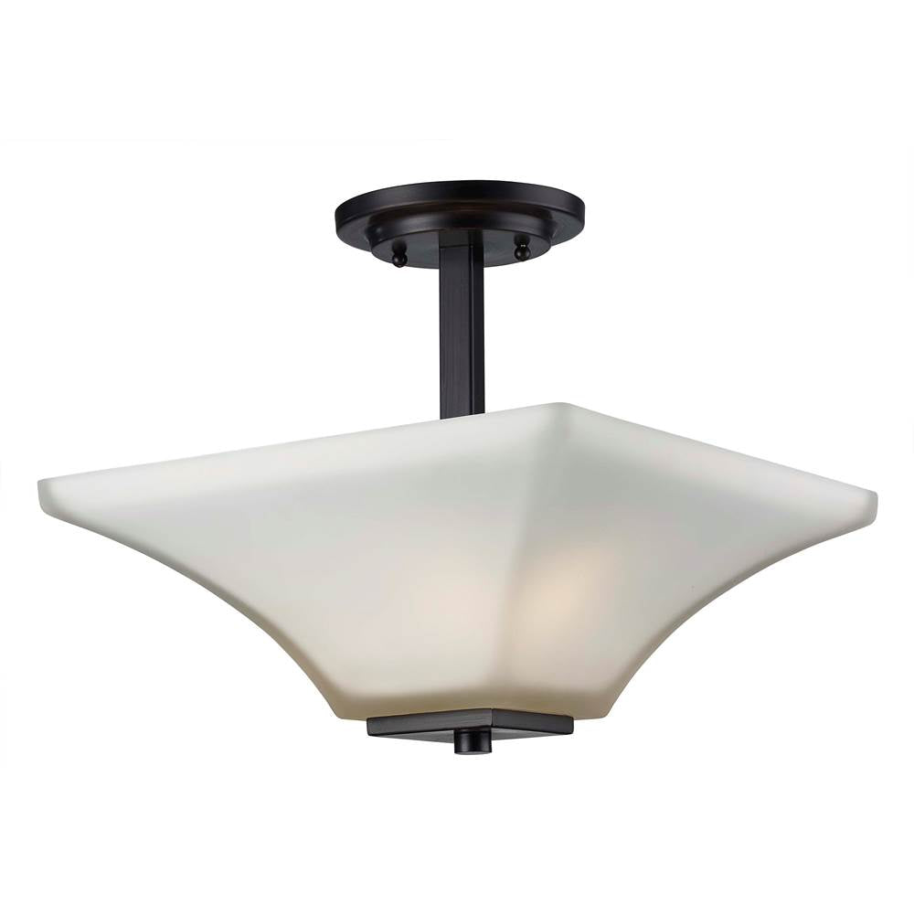 Trans Globe Lighting Cameo 13.25'' Semiflush