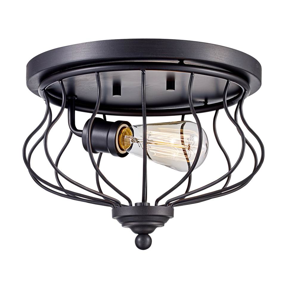 Trans Globe Lighting Congress 11'' Wide Flushmount