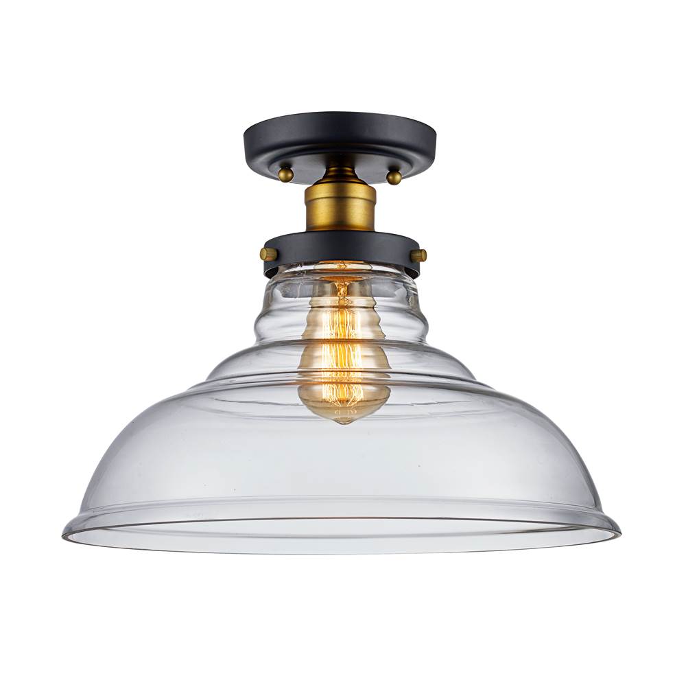 Trans Globe Lighting Jackson 13.5'' Wide Semiflush