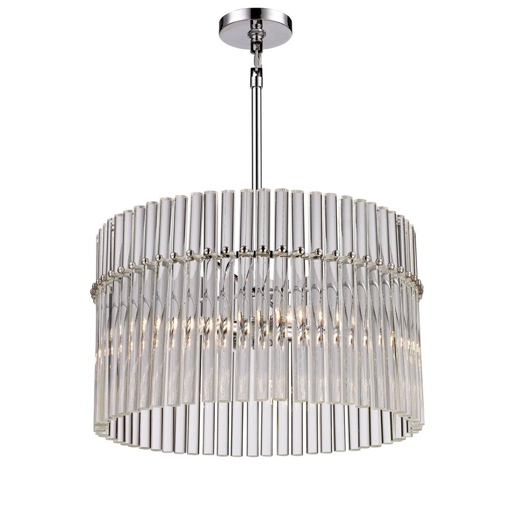 Trans Globe Lighting  4lt Pendant-vienna Gls-pc