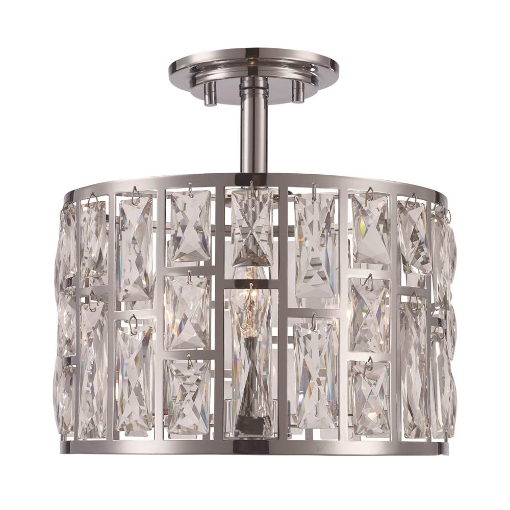 Trans Globe Lighting Vibrant 12'' Semiflush