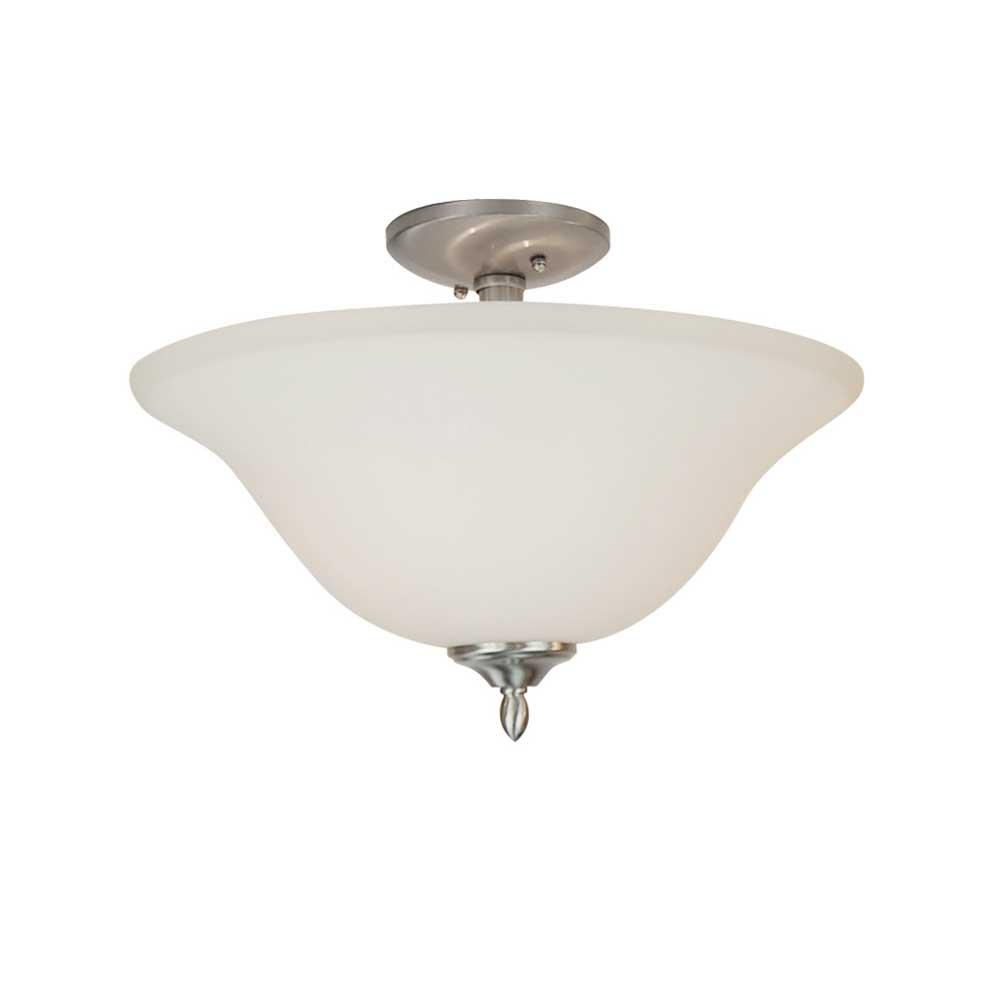 Trans Globe Lighting Glasswood 13'' Semiflush