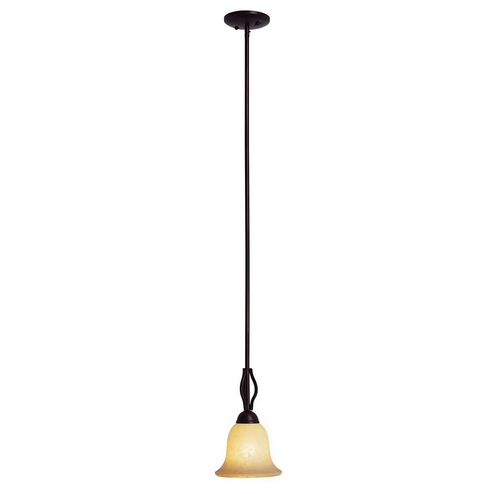 Trans Globe Lighting Glasswood 7'' Mini Pendant