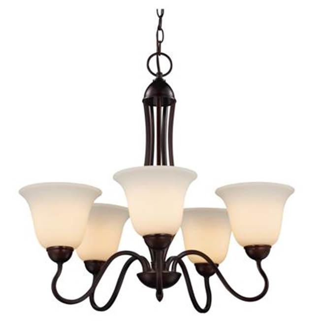 Trans Globe Lighting Glasswood 25.5'' Chandelier