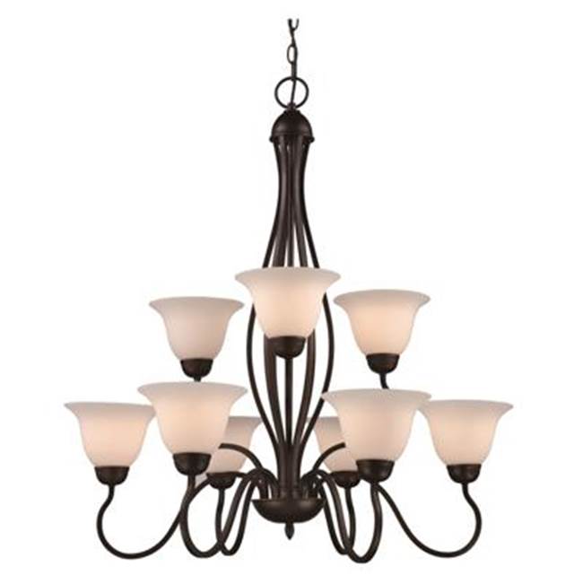 Trans Globe Lighting Glasswood 31.5'' Chandelier