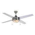 Trans Globe Lighting Cappleman 2lt Fan-4 Blades-gu24-bn