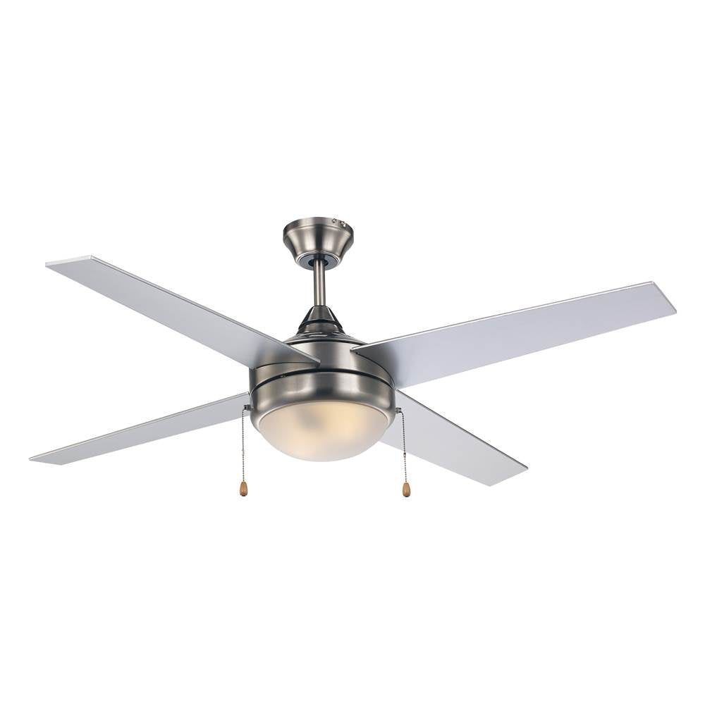 Trans Globe Lighting Cappleman 2lt Fan-4 Blades-gu24-bn