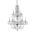 Trans Globe Lighting  9lt Chand Alexandria Crys-pc