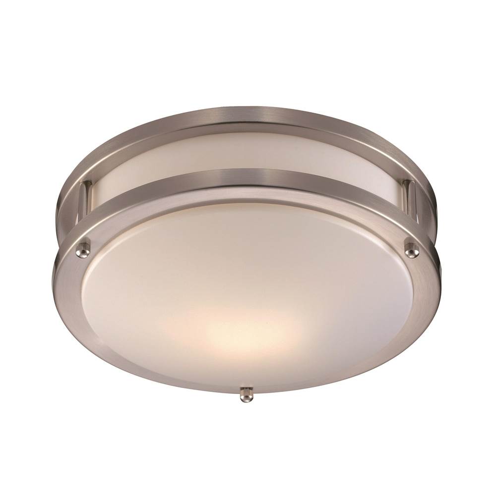 Trans Globe Lighting  1lt Flush Led-sml-round-double