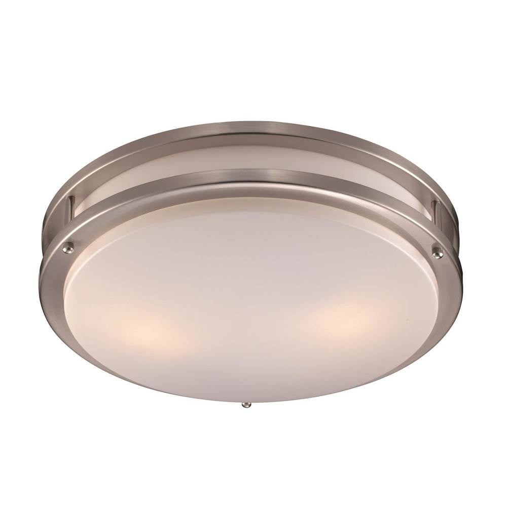 Trans Globe Lighting  1lt Flush Led-med-round-double