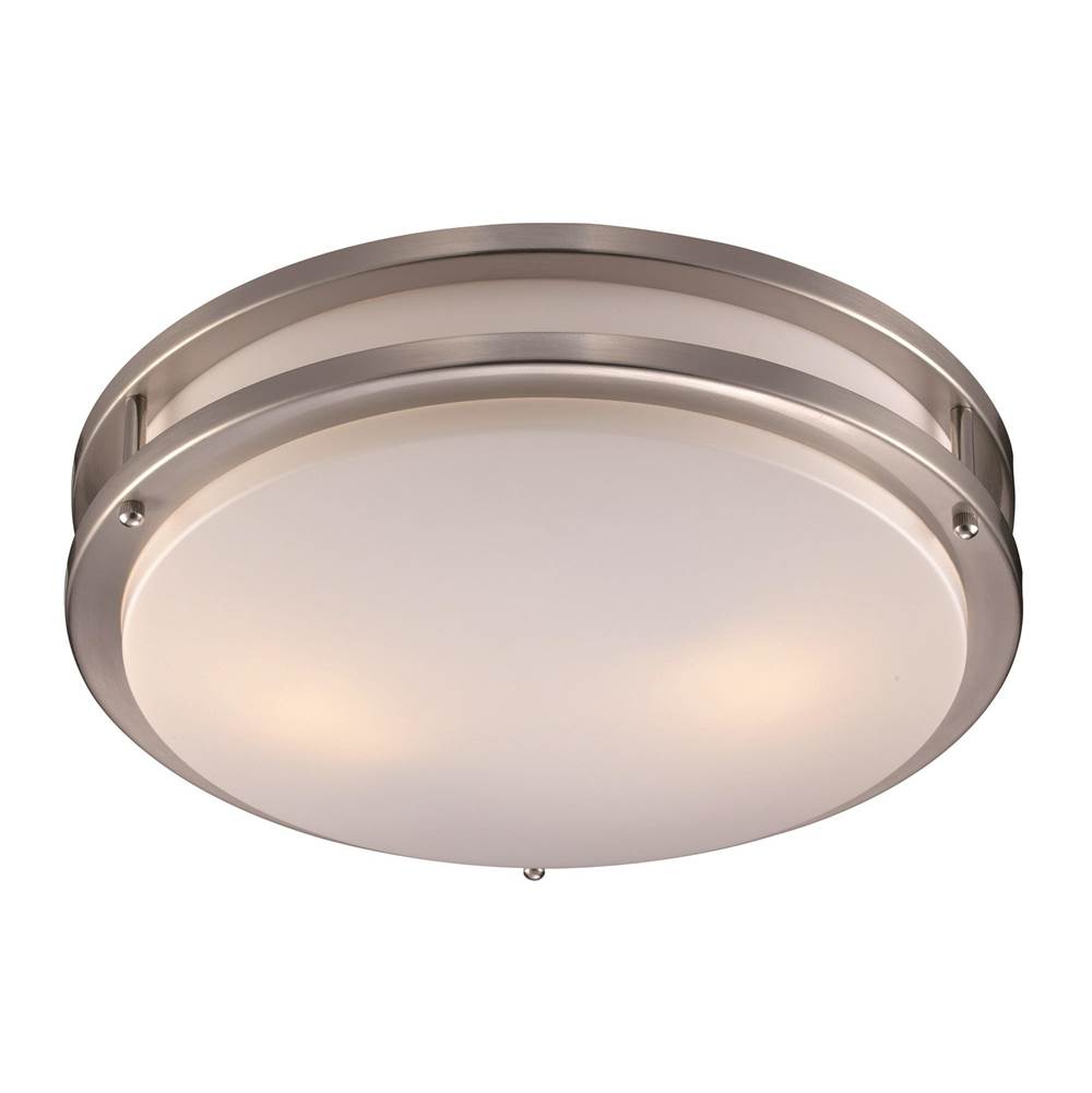 Trans Globe Lighting  1lt Flush Led-lrg-round-double