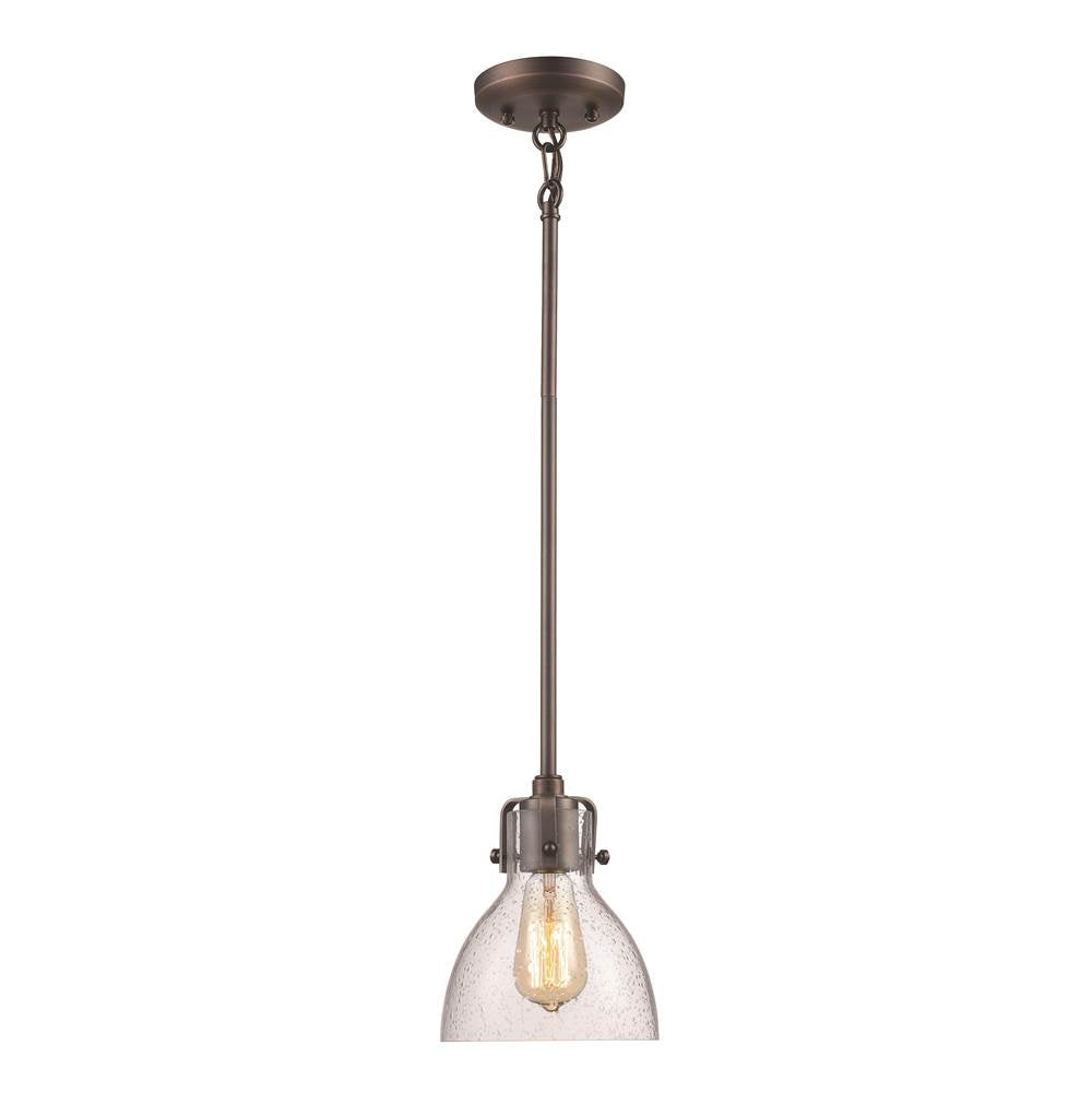 Trans Globe Lighting  1lt Pendant-seeded Dome Sml-pn