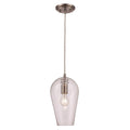 Trans Globe Lighting  1lt Pendant Alice Cl Med-bn
