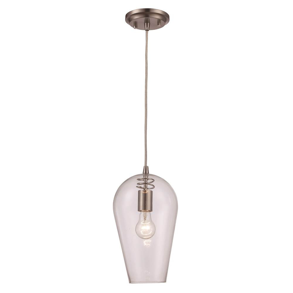 Trans Globe Lighting  1lt Pendant Alice Cl Med-bn