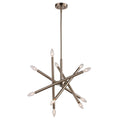 Trans Globe Lighting  10lt Pendant Bar Cross-bn
