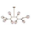 Trans Globe Lighting  8lt Pendant Web Cl Gls-ag