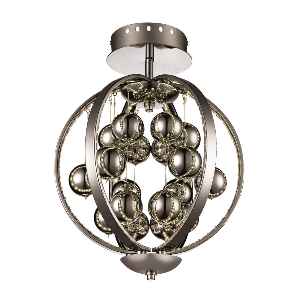 Trans Globe Lighting Mercury 11.5'' Semiflush