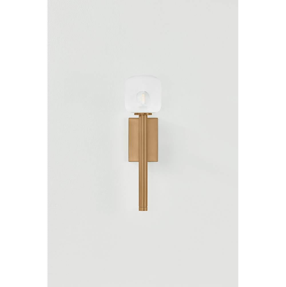 Troy Lighting B2119-PBR Patina Brass Axton Wall Sconce Image 1