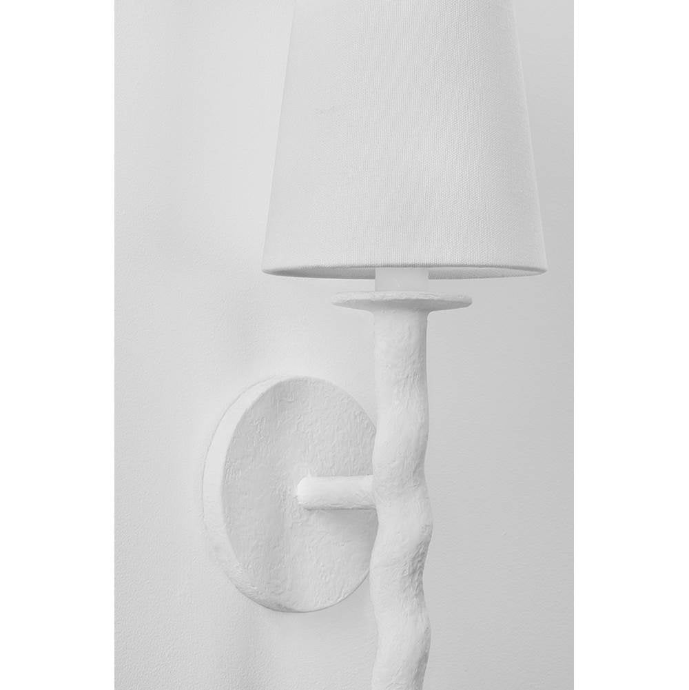 Troy Lighting B1220-GSW Gesso White Alvaro Wall Sconce Image 2