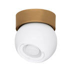 Troy Lighting C1406-PBR/SWH Patina Brass,Soft White Odin Flush Mount Image 4