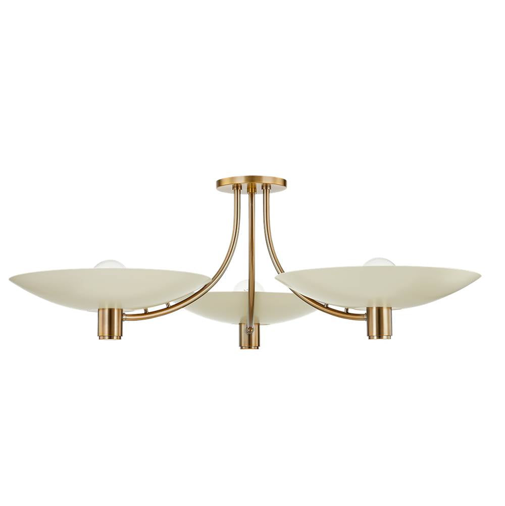 Troy Lighting Wolfe Semi Flush