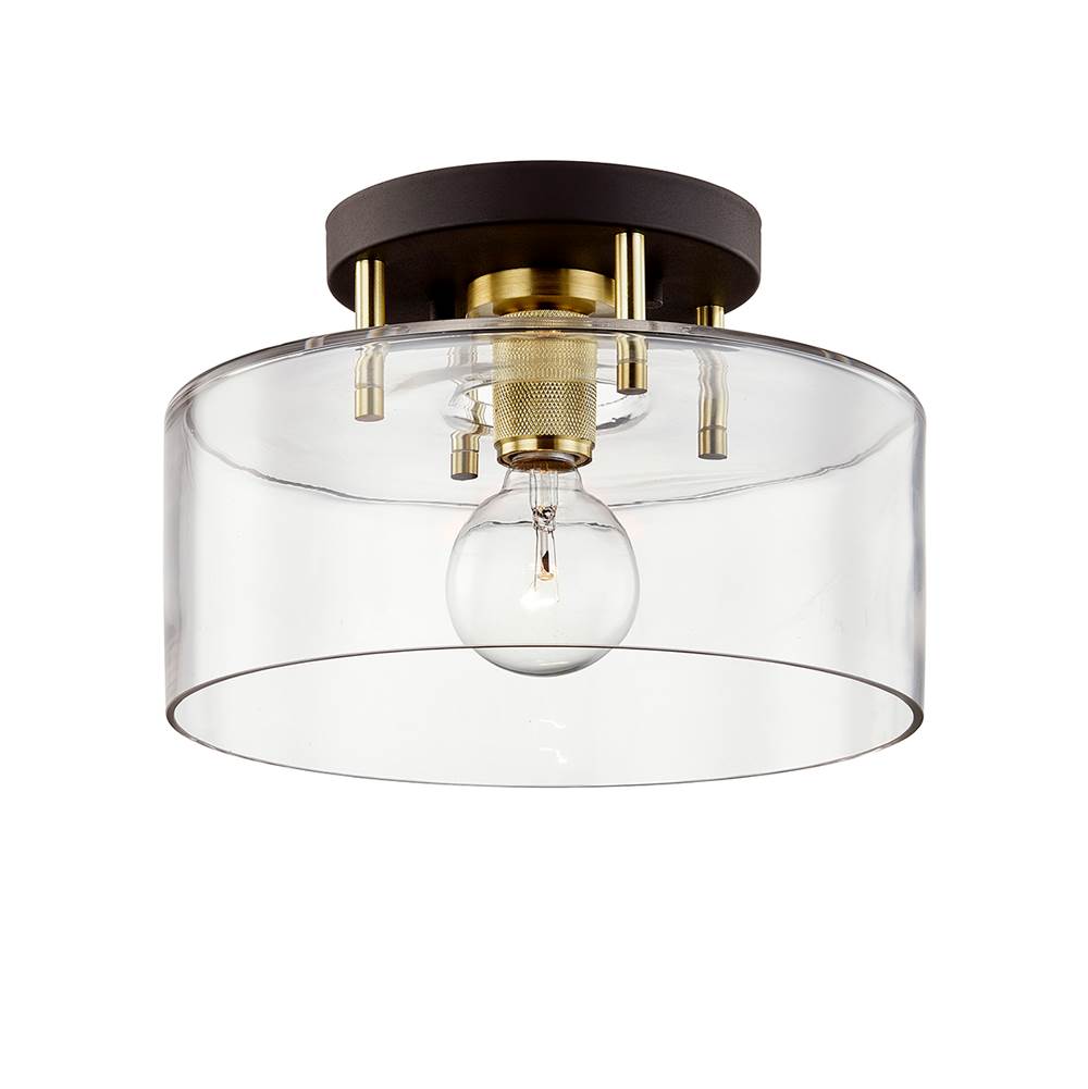 Troy Lighting Bergamot Station Bergamot Station Semi Flush