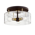 Troy Lighting Bergamot Station Bergamot Station Semi Flush