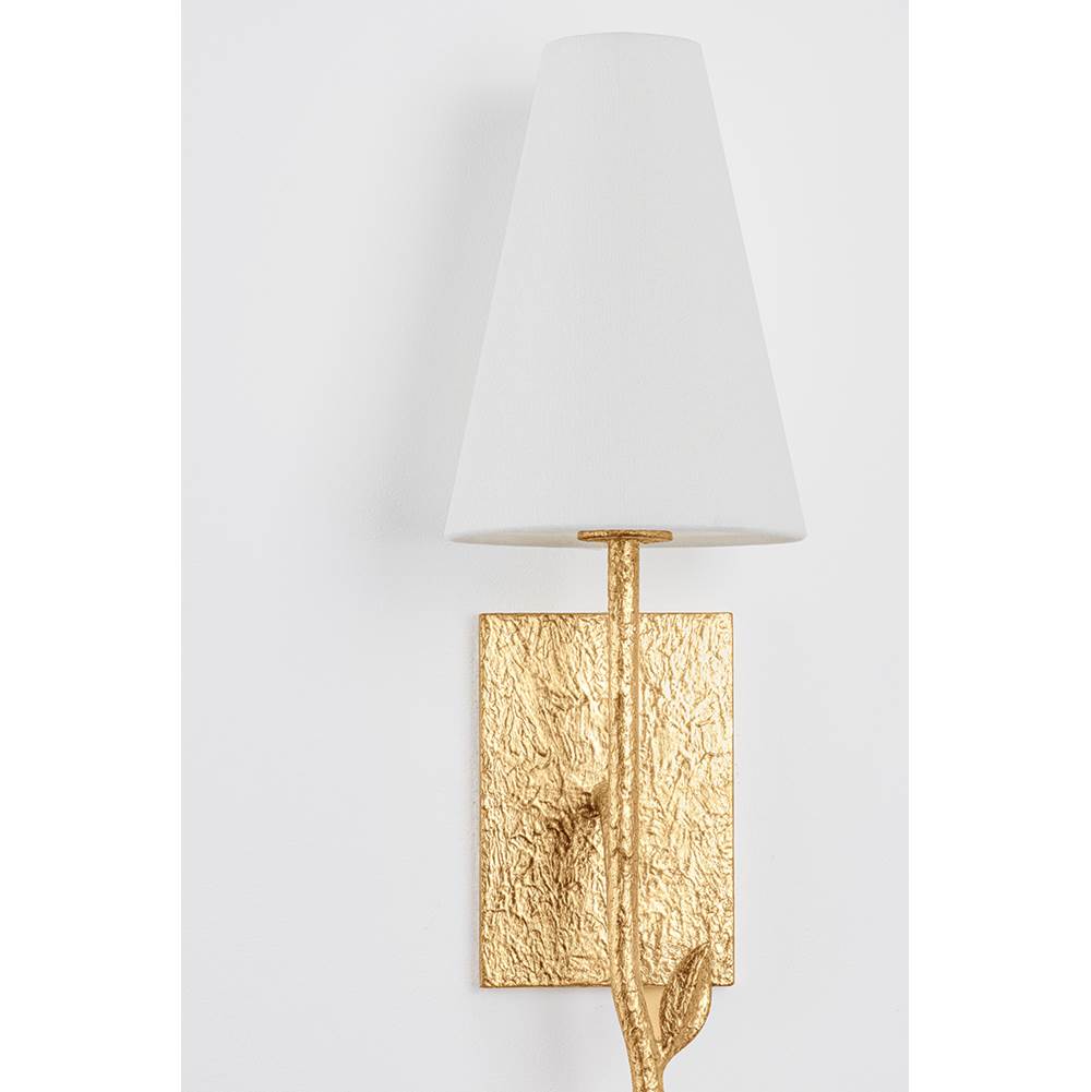 Troy Lighting B1925-VGL Vintage Gold Leaf Elwyn Wall Sconce Image 2
