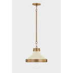 Troy Lighting F3113-PBR/SSD Patina Brass,Soft Sand Maxton Pendant Image 1