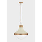 Troy Lighting F3117-PBR/SSD Patina Brass,Soft Sand Maxton Pendant Image 1