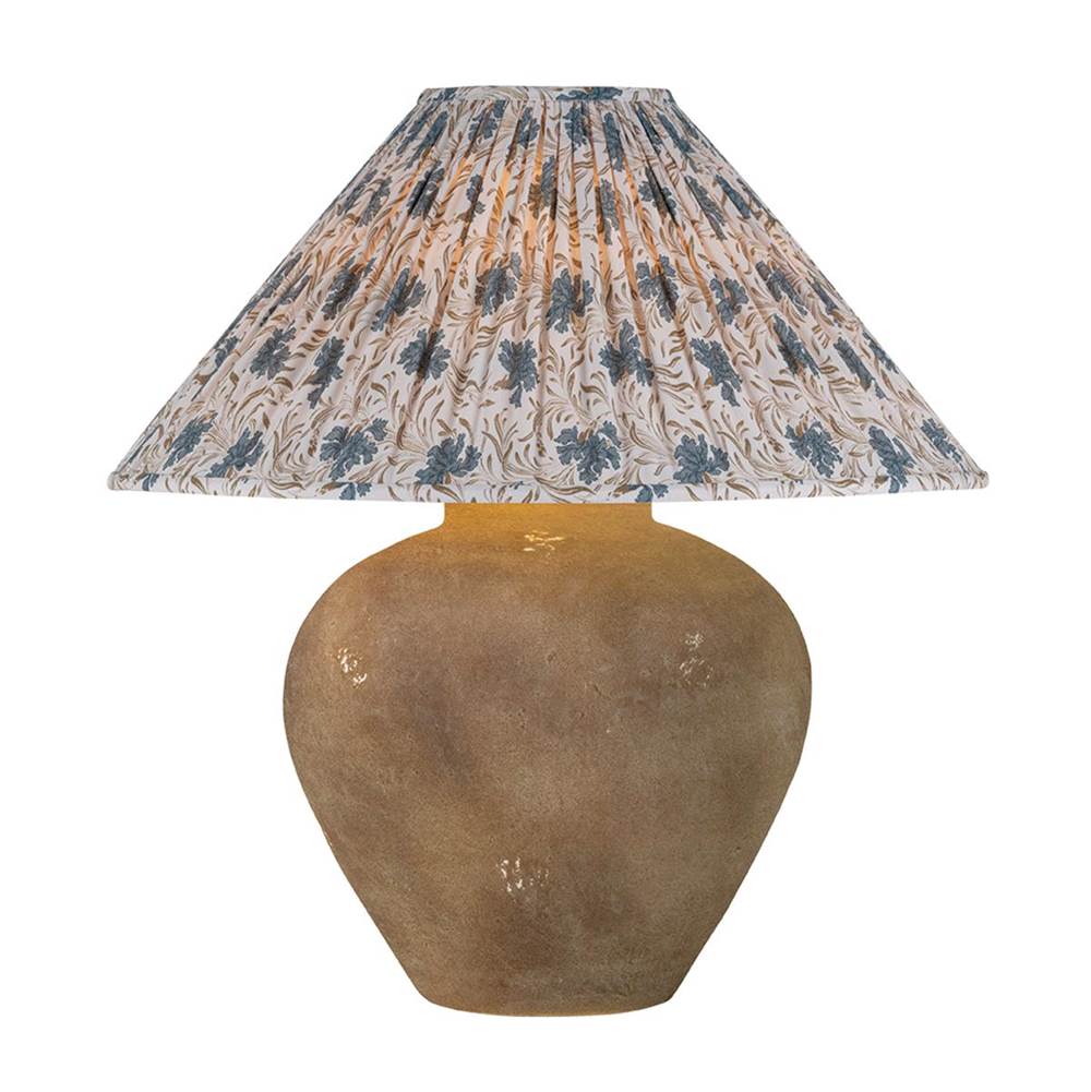 Troy Lighting Calabria Table Lamp With Bloom Slate Shade