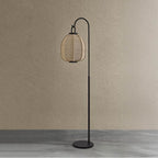 Troy Lighting Maltby Floor Lamp With Large Shade