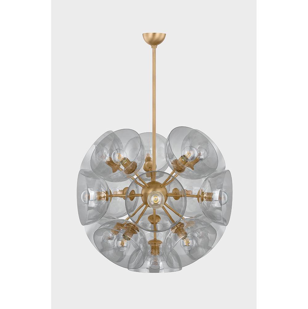 Troy Lighting F1534-PBR Patina Brass Salix Pendant Image 1