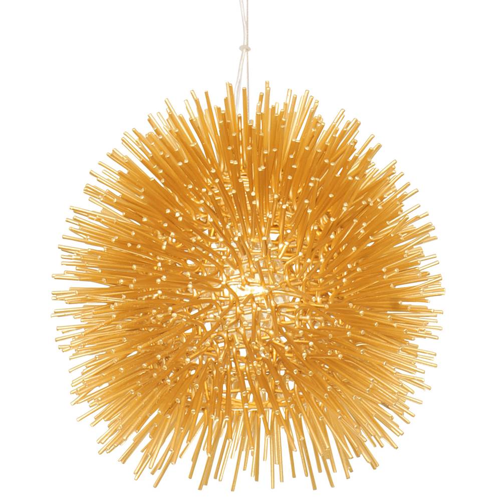 Varaluz 169M01GO Gold Urchin 1-lt Mini Pendant - Gold Image 1