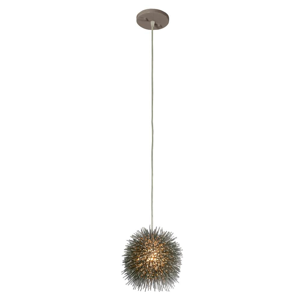 Varaluz 169M01SCH Painted Chrome Urchin 1-lt Uber Mini Pendant - Painted Chrome Image 1