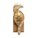 Varaluz 240K01BTR Baguette,Natural Rattan Flow 1-lt Left Sconce - Baguette/natural Rattan Image 4