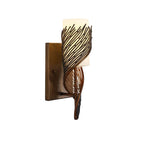 Varaluz 240K01HO Hammered Ore Flow 1-lt Left Sconce - Hammered Ore Image 6
