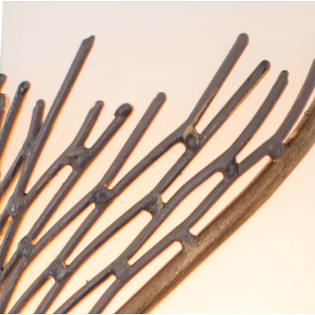 Varaluz 240K01HO Hammered Ore Flow 1-lt Left Sconce - Hammered Ore Image 4