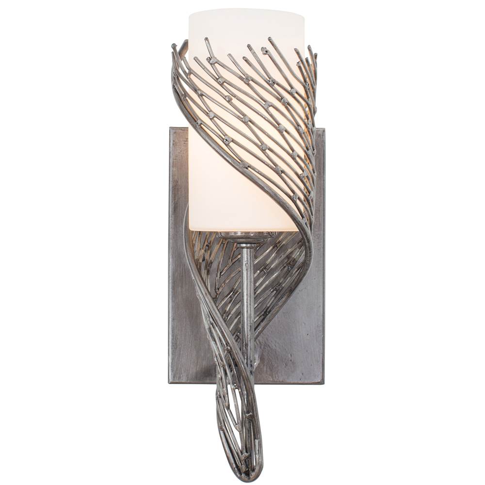 Varaluz 240K01RSL Steel Flow 1-lt Right Sconce - Steel Image 1