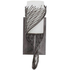 Varaluz Flow 1-lt Left Sconce - Baguette/natural Rattan