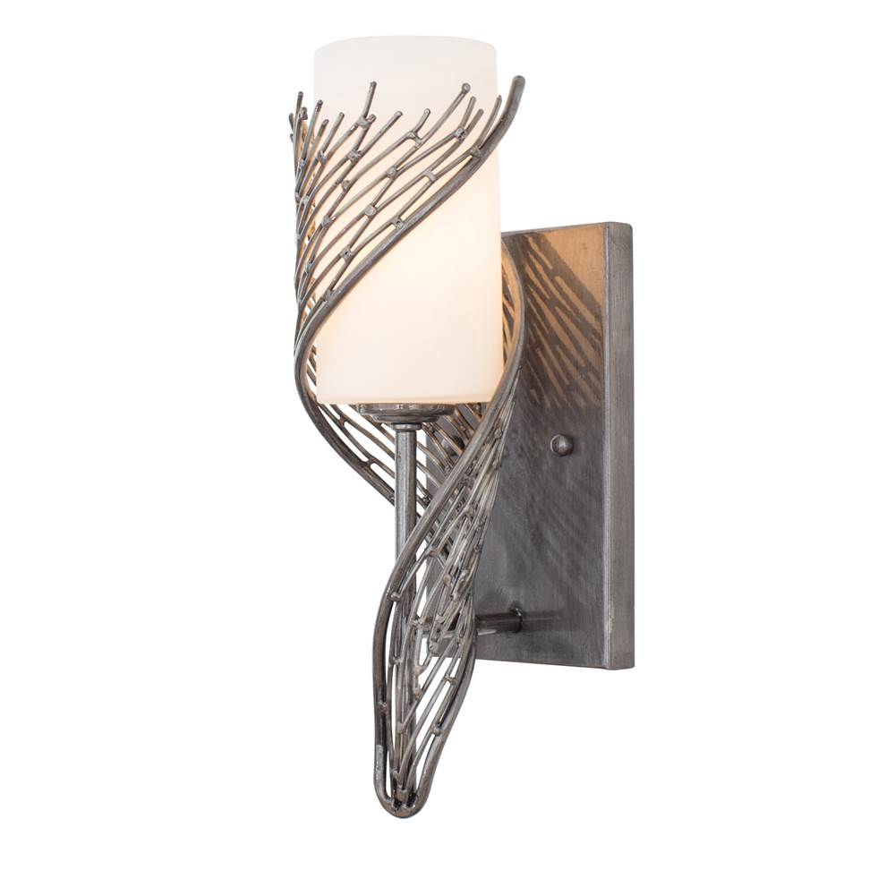 Varaluz 240K01SL Steel Flow 1-lt Left Sconce - Steel Image 5