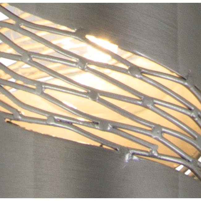 Varaluz 240M01SL Steel Flow 1-lt Cylinder Mini Pendant - Steel Image 4