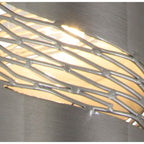 Varaluz 240M01SL Steel Flow 1-lt Cylinder Mini Pendant - Steel Image 4