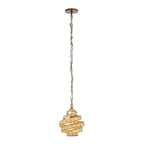 Varaluz 240P01BTR Baguette,Natural Rattan Flow 1-lt Twist Pendant - Baguette/natural Rattan Image 4