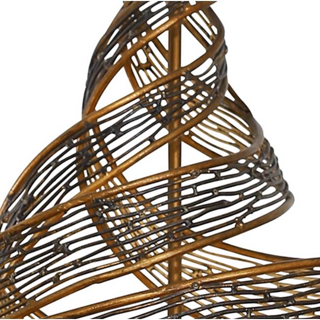Varaluz Flow 6-lt Large Twist Pendant - Baguette/natural Rattan