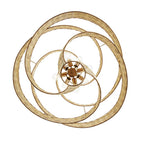 Varaluz 240P08BTR Baguette,Natural Rattan Flow 8-lt Twist Pendant - Baguette/natural Rattan Image 7