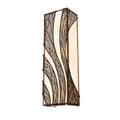 Varaluz 240W03HO Hammered Ore Flow 3-lt Vertical Sconce - Hammered Ore Image 1