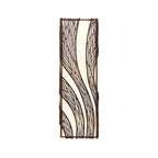 Varaluz 240W03HO Hammered Ore Flow 3-lt Vertical Sconce - Hammered Ore Image 5