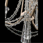 Varaluz Barcelona 3-lt Crystal Chandelier - Transcend Silver