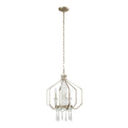 Varaluz 270P04TR Transcend Silver Barcelona 4-lt Crystal Pendant - Transcend Silver Image 6